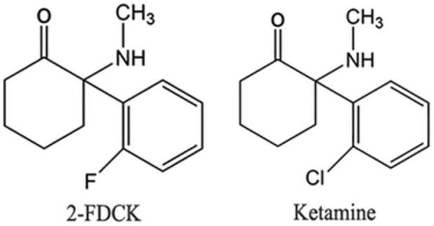 2-Fluorodeschloroketamina: química, metabolismo y análisis de 2-FDCK 1 2-fluorodeschloroketamina